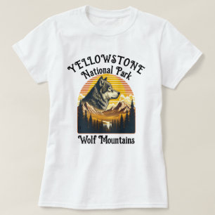 Camiseta Lobo majestuoso de Yellowstone