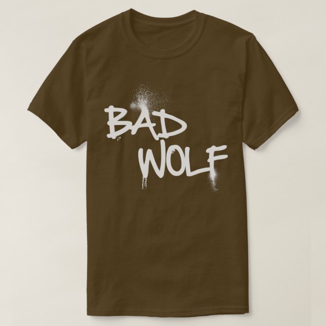 Camiseta Lobo malo (Diseño del anverso)