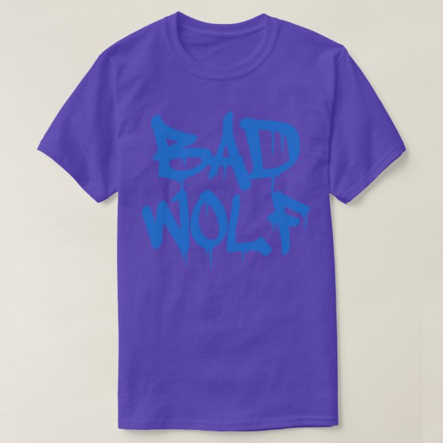 Camiseta Lobo malo (Diseño del anverso)