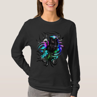 Camiseta Lobo negro