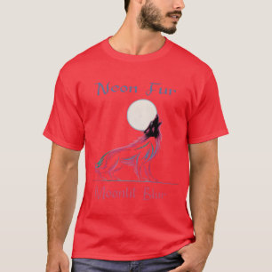 Camiseta Lobo Neón divertido