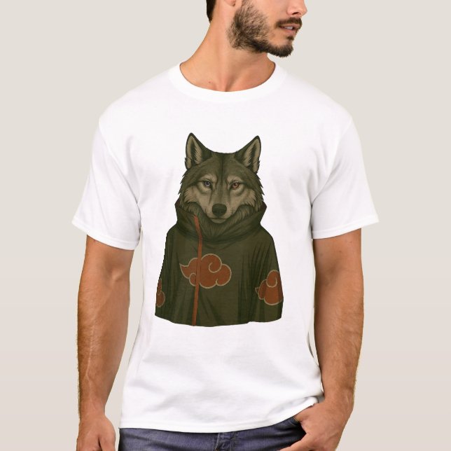 Camiseta Lobo ninja (Anverso)