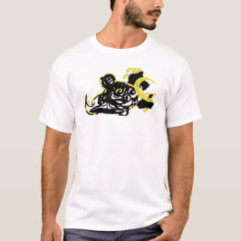 Camiseta Lobo  nube luna 