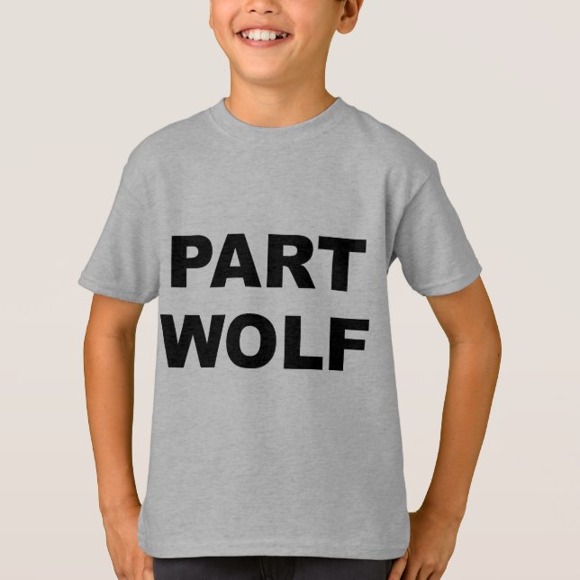 Camiseta Lobo parcial (Anverso)