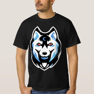Camiseta lobo personalizado husky