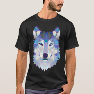 Camiseta Lobo poligonal 