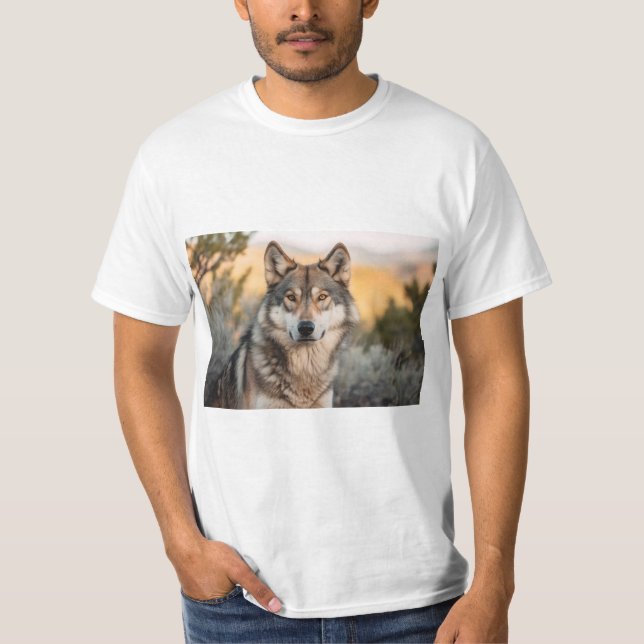 Camiseta Lobo por naturaleza (Anverso)