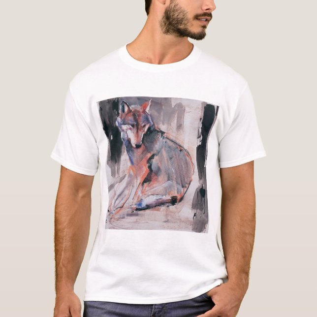 Camiseta Lobo que se sienta 2000 (Anverso)