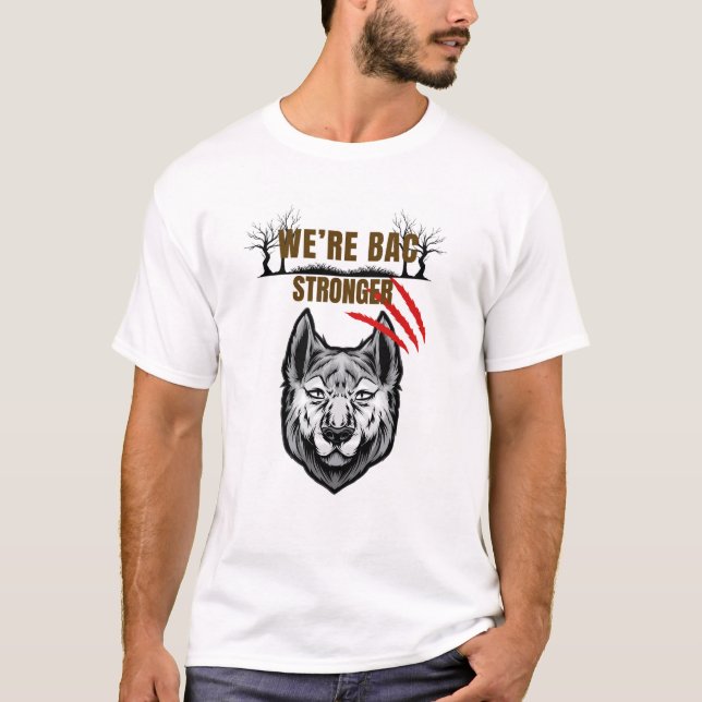Camiseta Lobo Regresa Más Fuerte (Anverso)