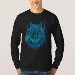 Camiseta Lobo retrato de lobo de vida salvaje de depredador