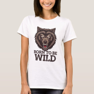 Camiseta Lobo salvaje: Espíritu Alfa indomable