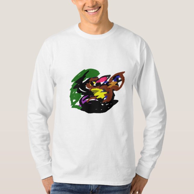 Camiseta Lobo Salvaje otoño  (Anverso)