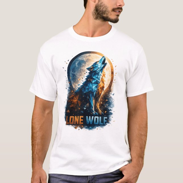 Camiseta Lobo Solitario (Anverso)