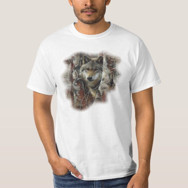 Camiseta lobo solitario (Anverso)