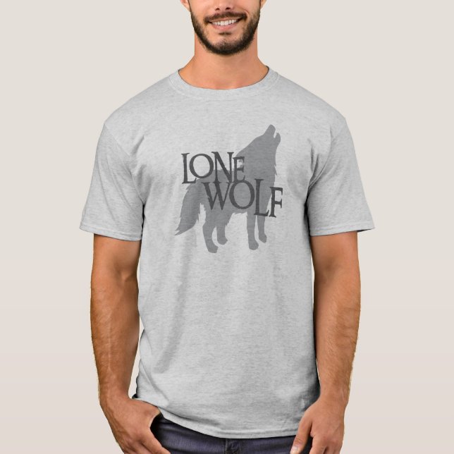 CAMISETA LOBO SOLITARIO (Anverso)