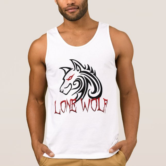 Camiseta Lobo solitario (Anverso)