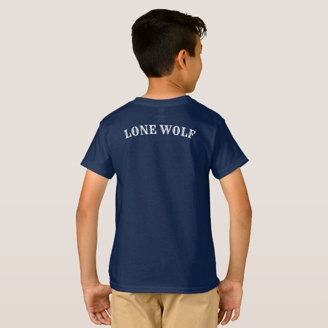 CAMISETA LOBO SOLITARIO (Reverso completo)