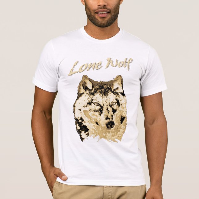 CAMISETA LOBO SOLITARIO (Anverso)