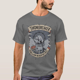 Camiseta Lobo Thronebreaker - La rebelión nunca se jubila