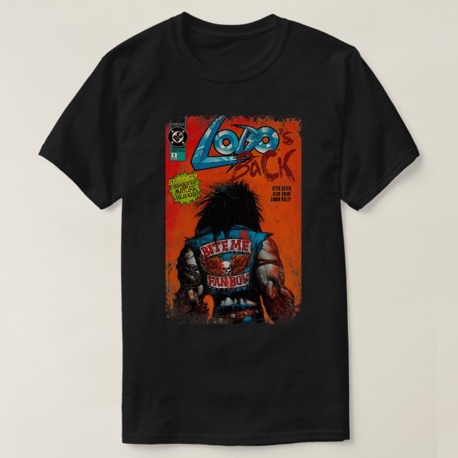 Camiseta Lobo Vintage (Diseño del anverso)