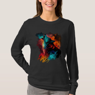 Camiseta Lobo Y Lobos Hombres Mujeres Niños 42