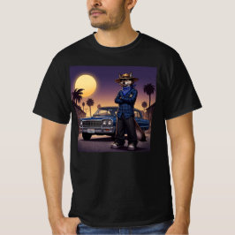 Camiseta Lobo Y Lowrider