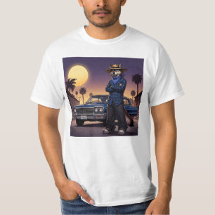 Camiseta Lobo Y Lowrider