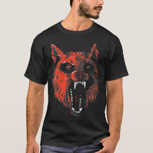 Camiseta Lobo zombi