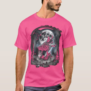 Camiseta Lobos Alborotando En Moon Wolf Wild Animal