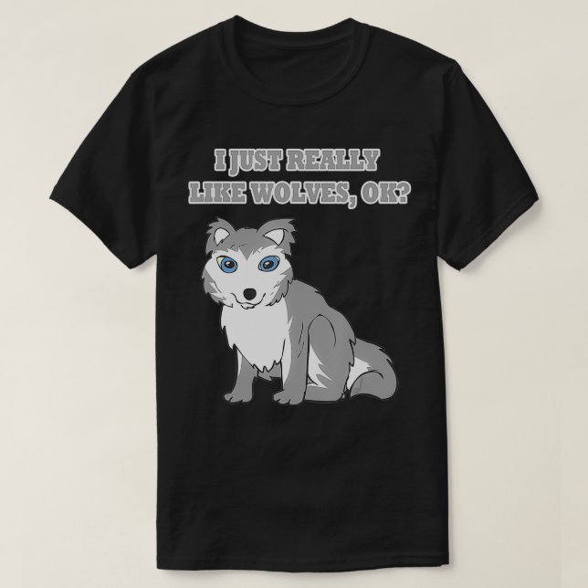 Camiseta Lobos Animales Salvajes Regalos Por Divertidos Con (Diseño del anverso)