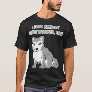 Camiseta Lobos Animales Salvajes Regalos Por Divertidos Con