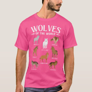 Camiseta Lobos De La Hun De La Vida Silvestre Del Lobo Mund