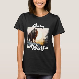 Camiseta Lobos de la tribu de lobos de lobo de bebé camping