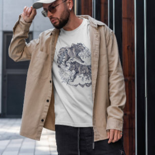 Camiseta Lobos de mitología nórdica