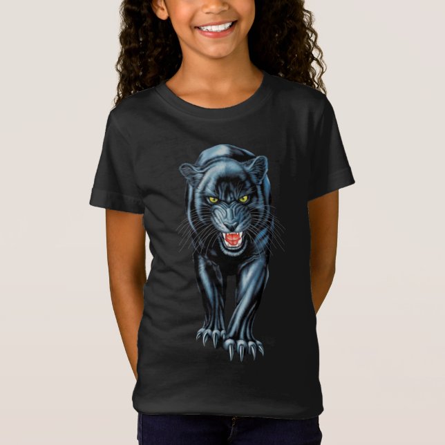 Camiseta Lobos en diseño gráfico 3D (Anverso)
