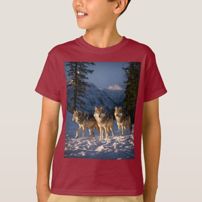Camiseta Lobos en Paz (Anverso)