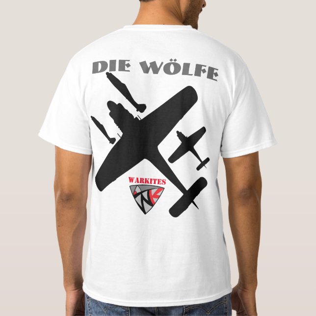 Camiseta Lobos FW-190 de Warkites-The (Reverso)