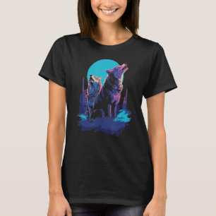 Camiseta Lobos Lobo Lobo Retorte Awesomen