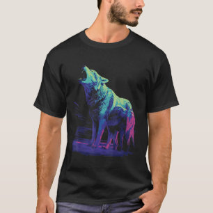 Camiseta Lobos Lobo Lobo Retorte Awesomen