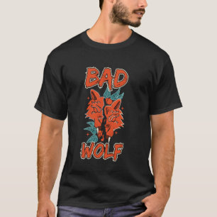 Camiseta Lobos Rojos Lobo Malo Ideal para entusiastas de l