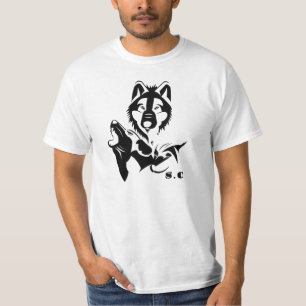 Camiseta Lobos tribales