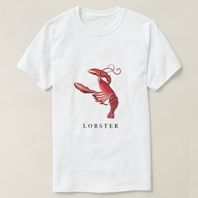Camiseta Lobster (Diseño del anverso)