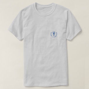 CAMISETA LOBSTER AZUL T SHIRT