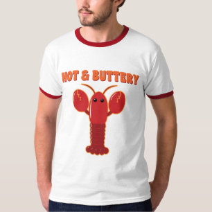 Camiseta Lobster caliente y caracter