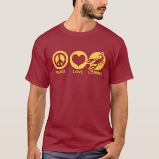 Camiseta Lobster de amor por la paz