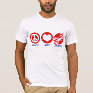 Camiseta Lobster de amor por la paz