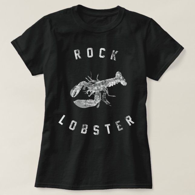Camiseta Lobster de rock con problemas (Diseño del anverso)