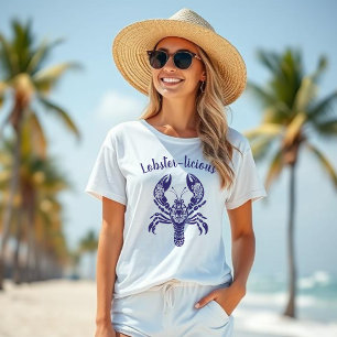 Camiseta Lobster-Fisherman Core-Hawaiana-Tropical-