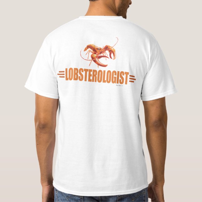 Camiseta Lobster gracioso (Reverso)