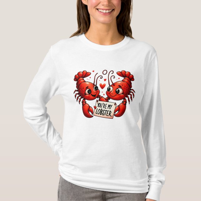 Camiseta Lobster Love Puns (Anverso)